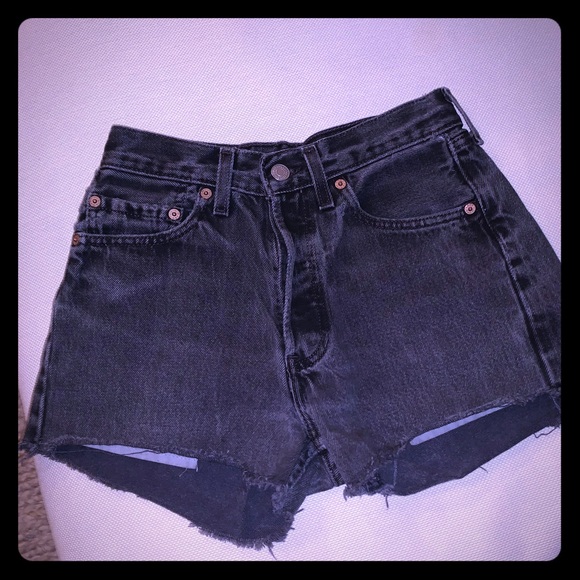 reformation denim shorts